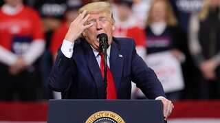 Trump mocks 'communist' Bernie and 'Sleepy Joe' before Iowa