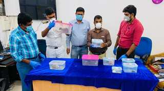 Coronavirus outbreak: Customs officials take extra precautions while seizing exotic pets