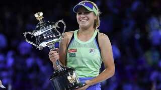 Sofia Kenin fights back to beat Garbine Muguruza in Australian Open final