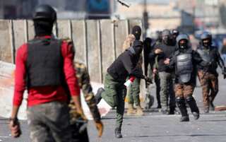 Protester shot dead in Iraqi capital