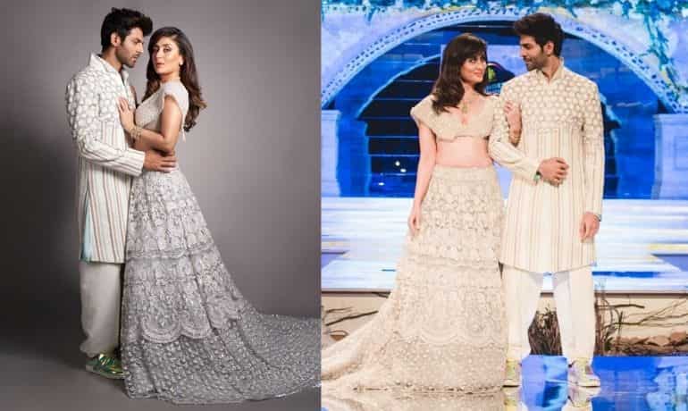 Kareena Kapoor, Kartik Aaryan dazzeled at Manish Malhotra's fashion show