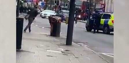 London police shoot man dead, 2 injured by the attacker