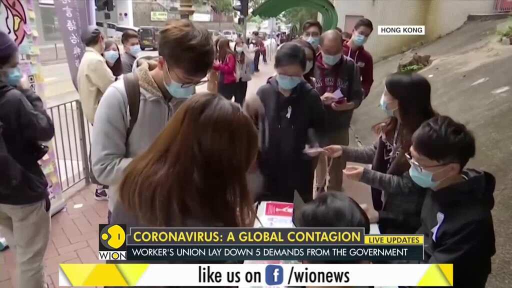Hong Kong Medical Workers Strike for China Border Closure