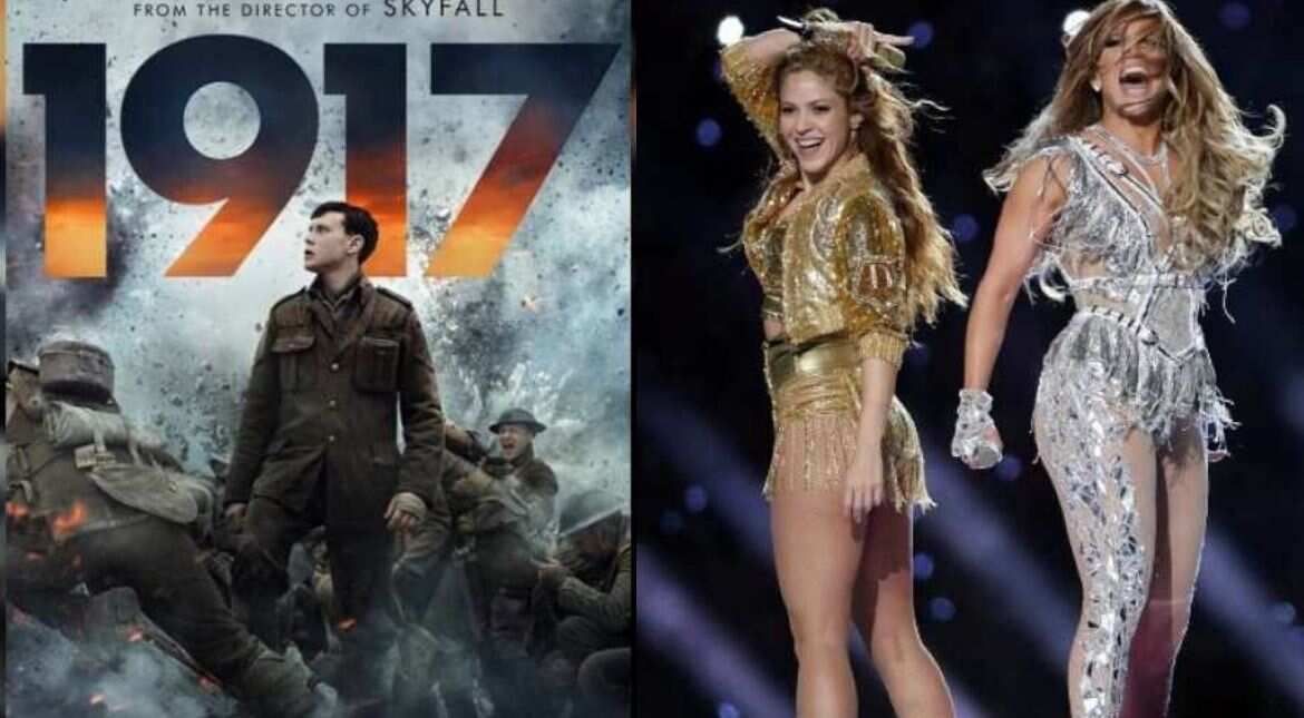 Top 5 Hollywood News today: '1917' leads BAFTA 2020 winners list, Shakira-JLo turn up the heat at Super Bowl