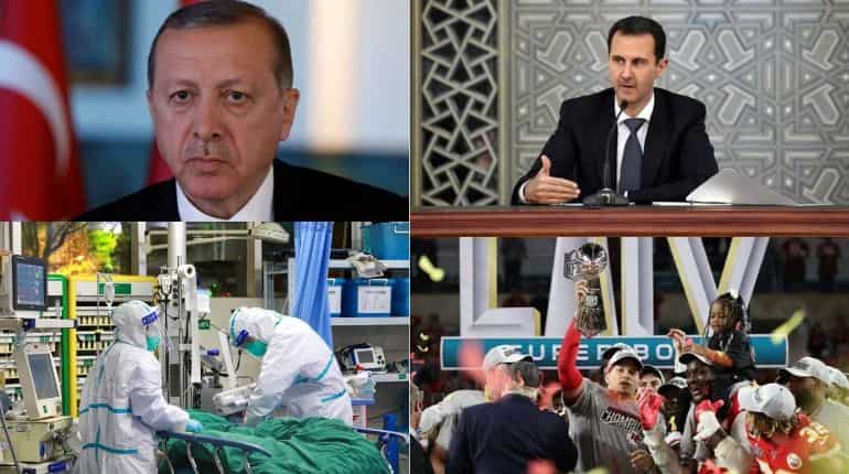 Top 10 world news: Coronavirus outbreak, deadly flare-up between Turkey and Syria, NFL Superbowl and more Top 10 world news: Coronavirus outbreak, deadly flare-up between Turkey and Syria, NFL Superbowl and more