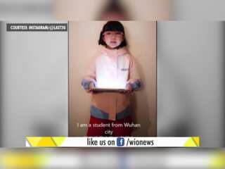 9-year-old urges Wuhan residents to fight coronavirus, says 'we shall overcome'