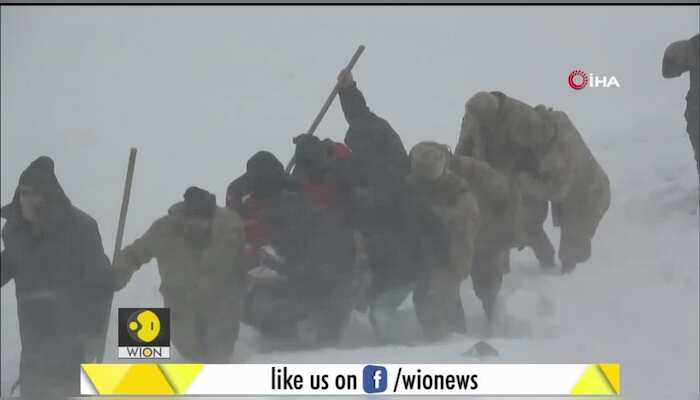 Eight dead, others trapped under avalanche in eastern Turkey
