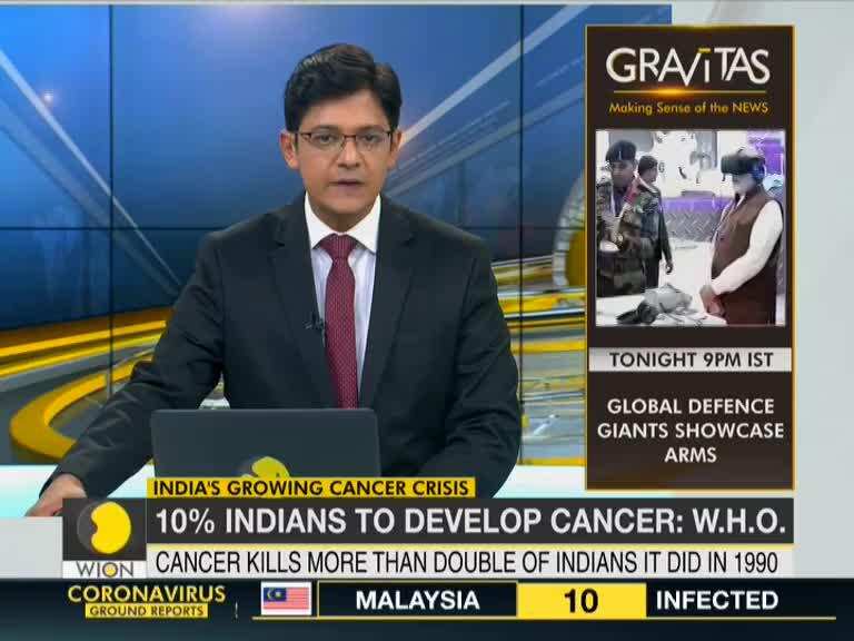 1 in every 10 Indians will develop Cancer: WHO