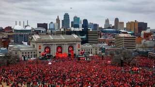 Kansas City Chiefs celebrate Super Bowl title with parade, rally