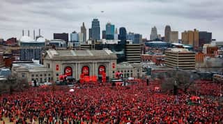 Kansas City Chiefs celebrate Super Bowl title with parade, rally