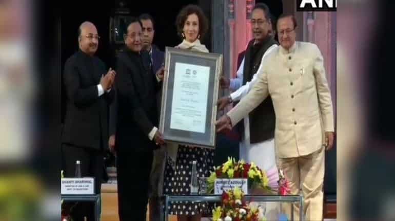 Walled city of Jaipur formally accorded World Heritage City status by UNESCO Walled city of Jaipur formally accorded World Heritage City status by UNESCO