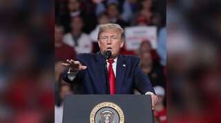 'Will meet everyone in a few hours', Trump tweets in Hindi ahead of Ahmedabad touch down 
