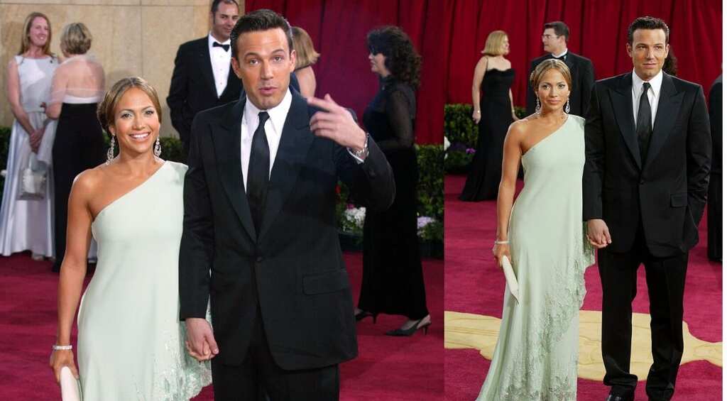 Jennifer Lopez and Ben Affleck pictured kissing as 'Bennifer' returns
