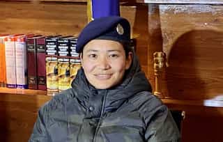 Meet young woman police officer who is winning hearts in Kashmir