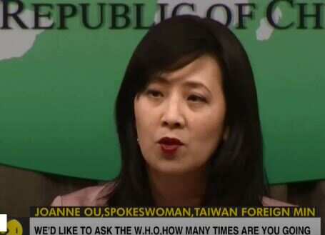 Taiwan says China feeding wrong information to WHO