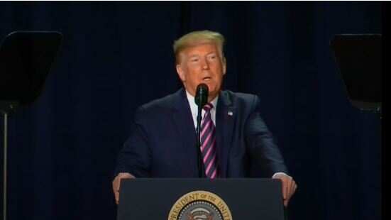 Donald Trump lashes out at the democrats