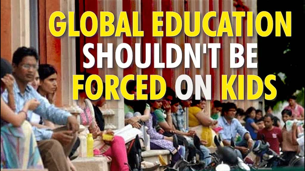 Students should not be compelled to opt for global education