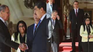 Russia foreign minister slams US sanctions during visit to Venezuela