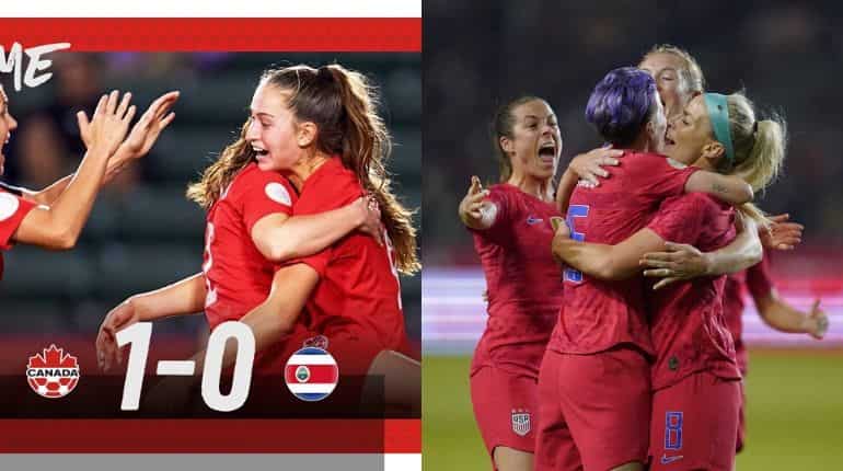 USA, Canada book Olympic women's football berths