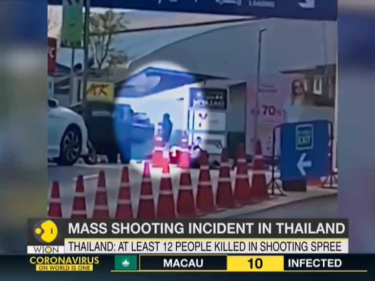 Mass shooting incident in Thailand, 12 Killed