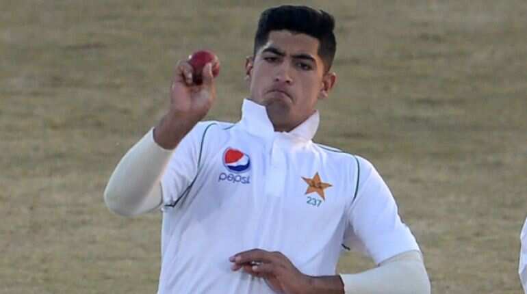 Naseem youngest to take test hat-trick as Pakistan close on victory