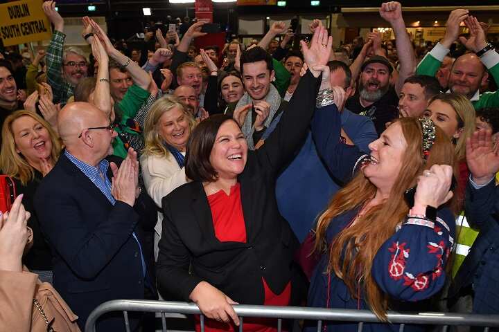 Sinn Fein surges as most popular party in Irish election