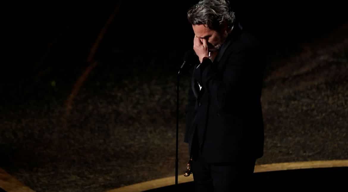 Joaquin Phoenix's speech