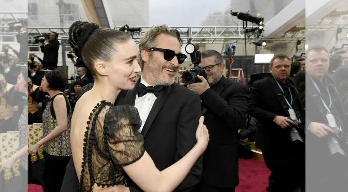 Joaquin Phoenix and Rooney Mara are expecting their first child together Joaquin Phoenix and Rooney Mara are expecting their first child together