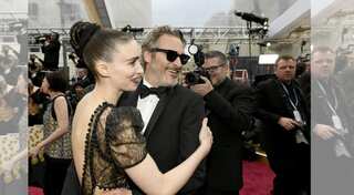 Joaquin Phoenix and Rooney Mara are expecting their first child together