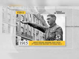 February 12 in history: Chile's independence, Adolf Hitler's Iron Cross medal and lots more!