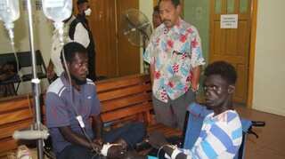 Four people survive 32 days adrift in Pacific by eating coconuts and drinking rainwater