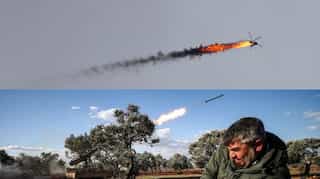 Syrian insurgents shot down government helicopter; airstrikes on Idlib followed
