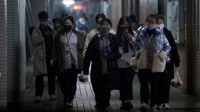 Air pollution grips China's capital despite reduced emissions from coronavirus economic slowdown