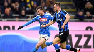 Napoli beat Inter Milan to close in on Italian Cup final