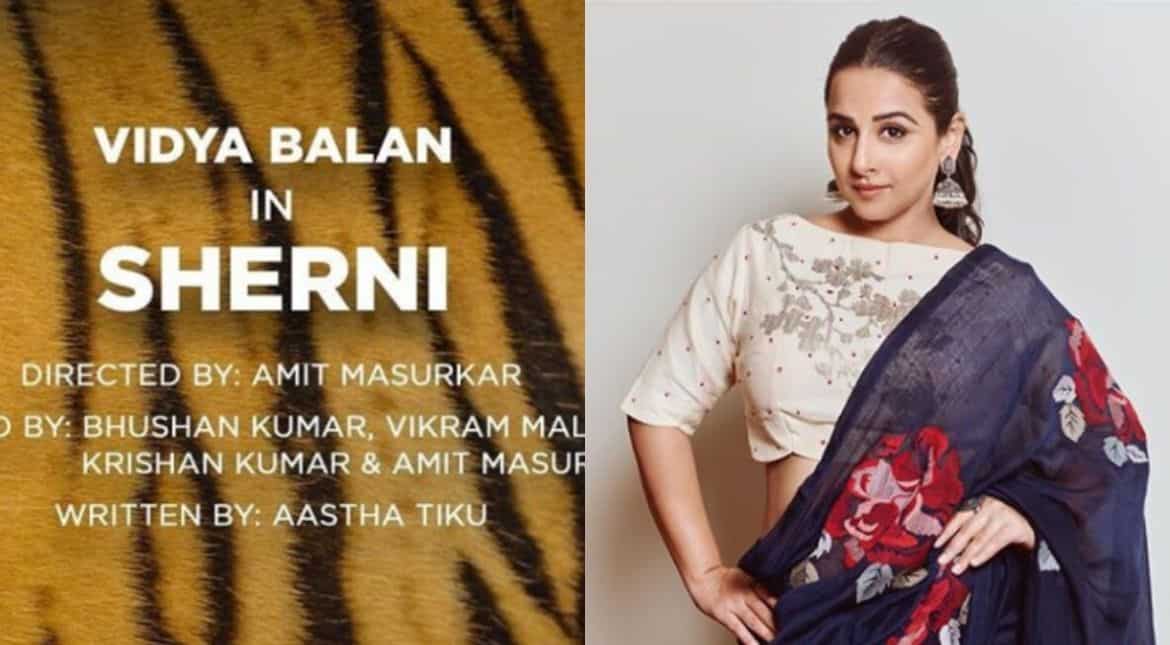 Vidya Balan's next film is titled 'Sherni', says 'can't wait to start shoot' Vidya Balan's next film is titled 'Sherni', says 'can't wait to start shoot'