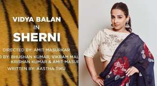 Vidya Balan's next film is titled 'Sherni', says 'can't wait to start shoot'