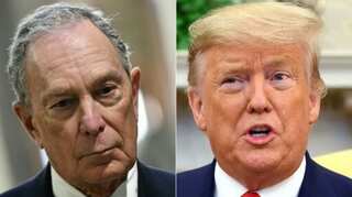 Trump, Bloomberg clash on Twitter over 'loser' row