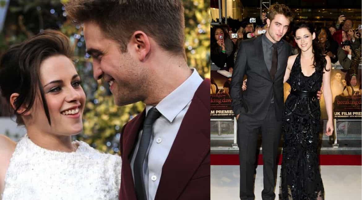 Robert Pattinson and Kristen Stewart