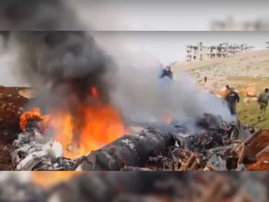 Syrian helicopter downed by Turkey-backed rebels