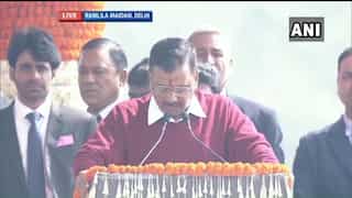 Arvind Kejriwal takes oath as Delhi CM for third term