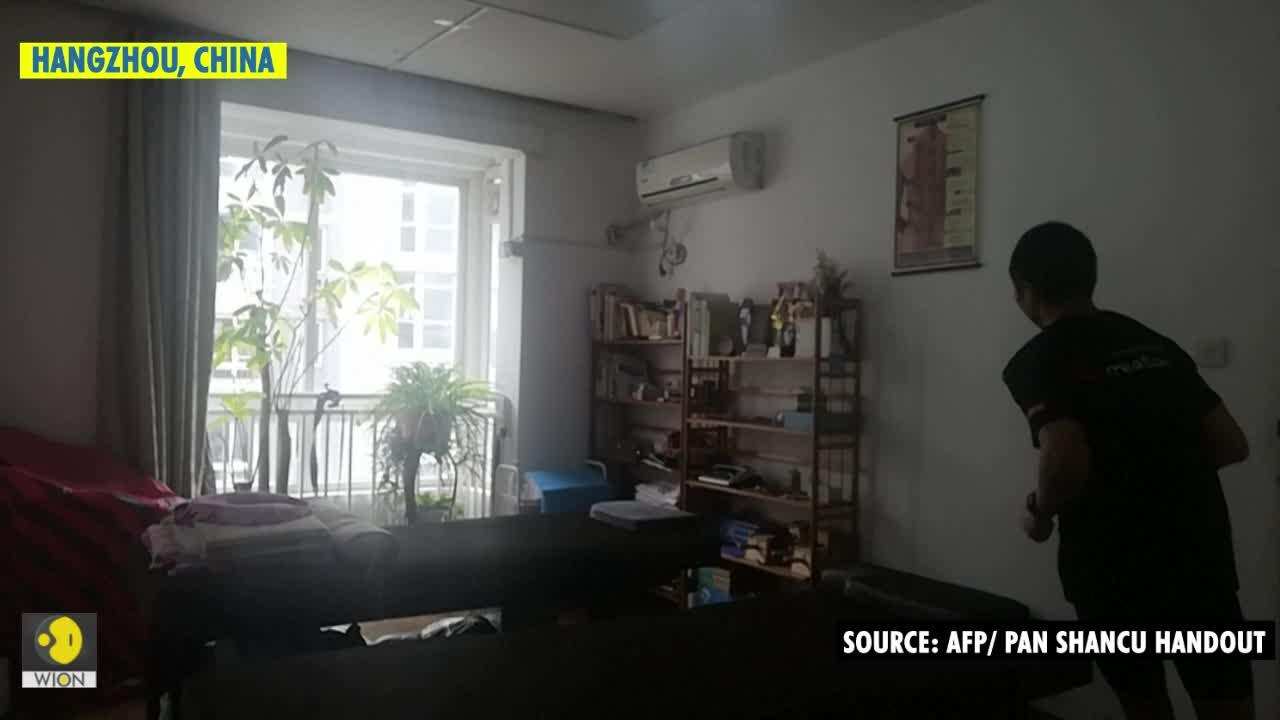 Watch | Quarantined fitness enthusiast runs for 66 kilometres in his apartment in China Watch | Quarantined fitness enthusiast runs for 66 kilometres in his apartment in China