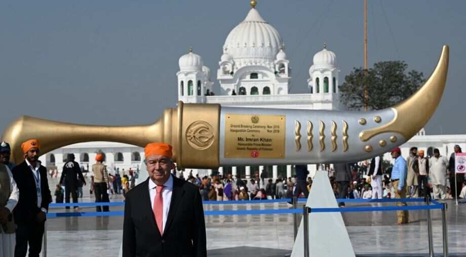 United Nations chief visits Kartarpur corridor; says it's symbol of interfaith harmony United Nations chief visits Kartarpur corridor; says it's symbol of interfaith harmony