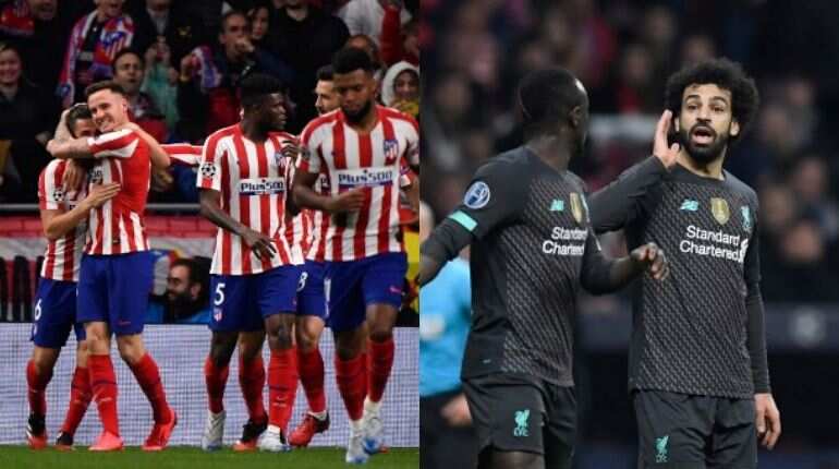 Champions League: Simeone's Atletico stun mighty Liverpool in 1st leg of round of 16