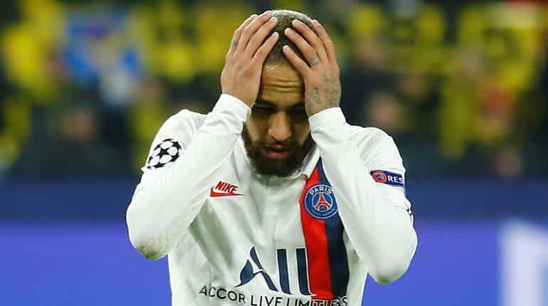 Neymar criticises PSG injury handling after Dortmund defeat