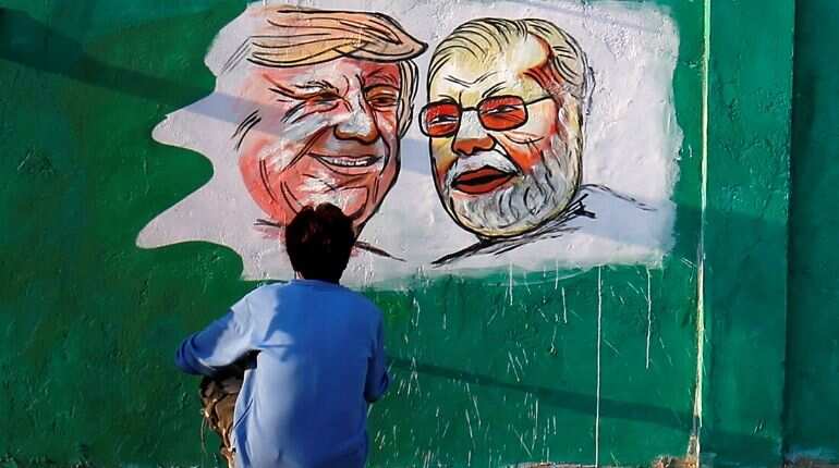 Another wall goes up for Trump, this time in India