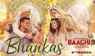 'Baaghi 3' song 'Bhankas', Tiger Shroff and Shraddha Kapoor are killing in tapori dance