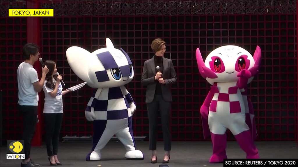 Tokyo 2020 mascots depart for European tour with bizarre send-off