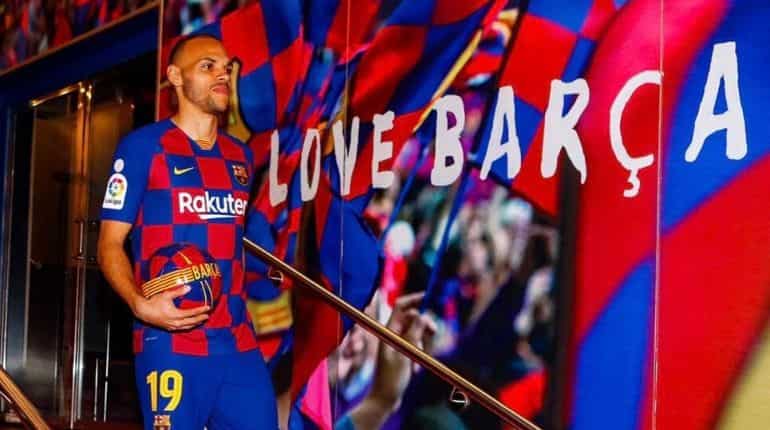Barcelona use La Liga rule to sign Martin Braithwaite Barcelona use La Liga rule to sign Martin Braithwaite