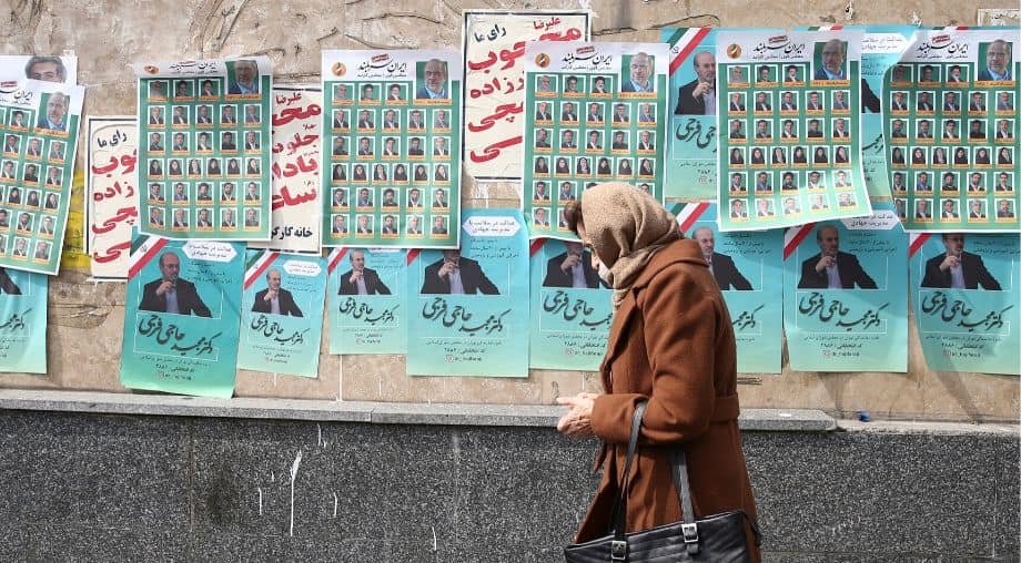 Conservatives seen tightening grip as Iran votes for parliament Conservatives seen tightening grip as Iran votes for parliament