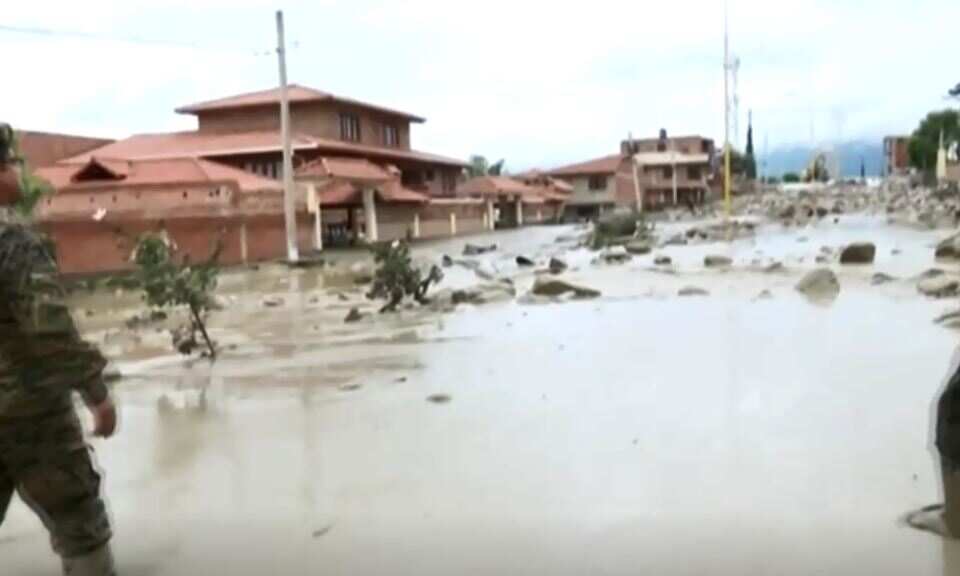 Floods wash away entire Bolivian city forcing evacuations